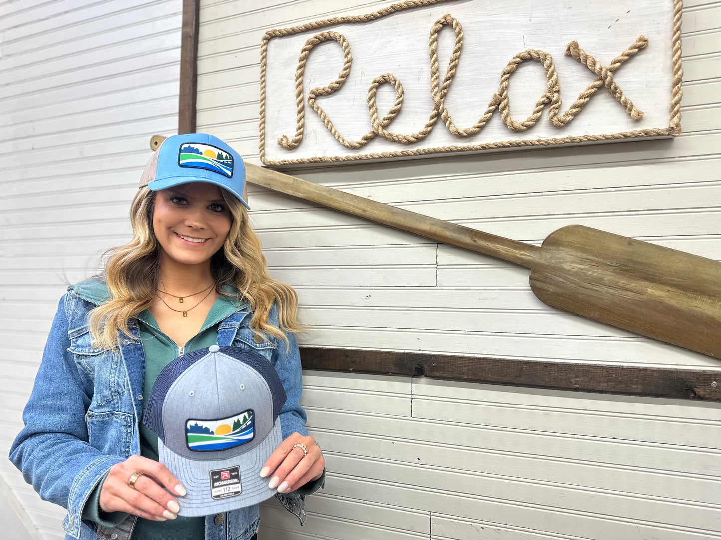 Town of Clarksville Logo Hats